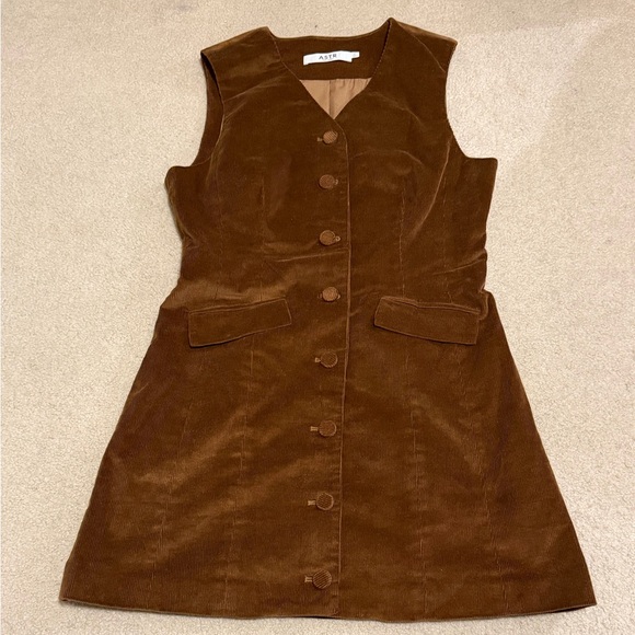 Astr Gisselle Corduroy Mini Dress - Picture 5 of 8